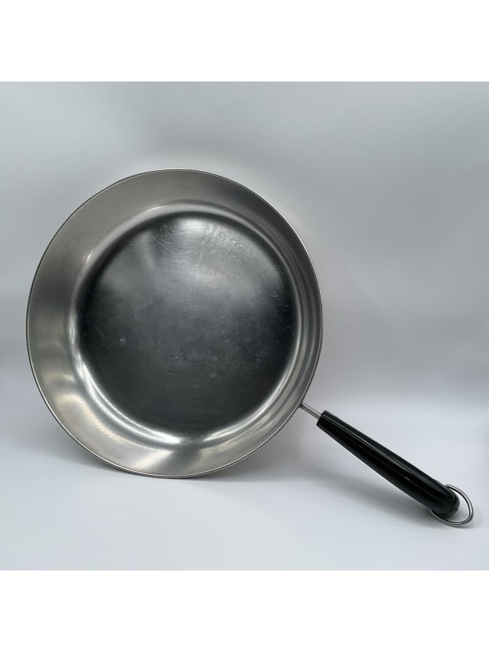 Vintage Revere Ware 1801 10" Skillet Copper Clad Stainless Steel Fry Pan USA